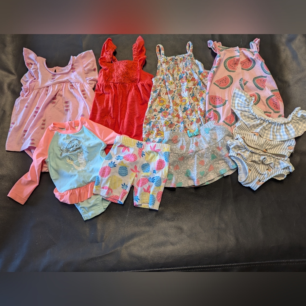 Colorful Baby Rompers Set